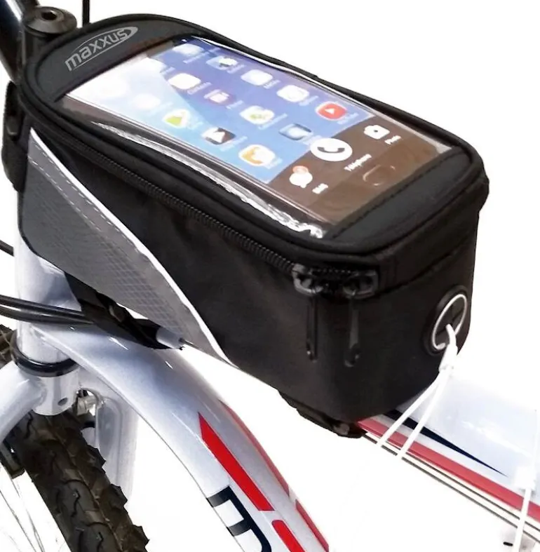 Sacoche sur cadre pour smartphone