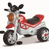 Scooter rouge avec son et lumière
