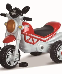 Scooter rouge avec son et lumière