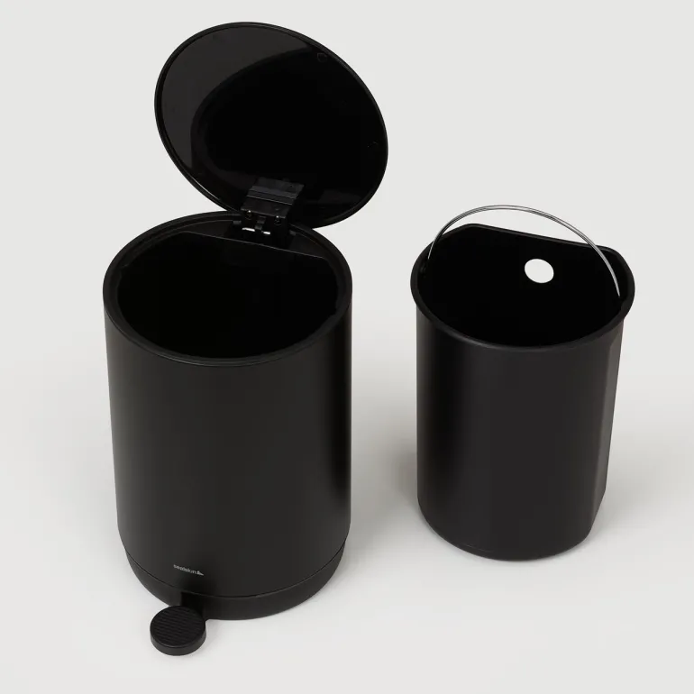 Sealskin Seau à pédale Mind 5 litres autonome - noir