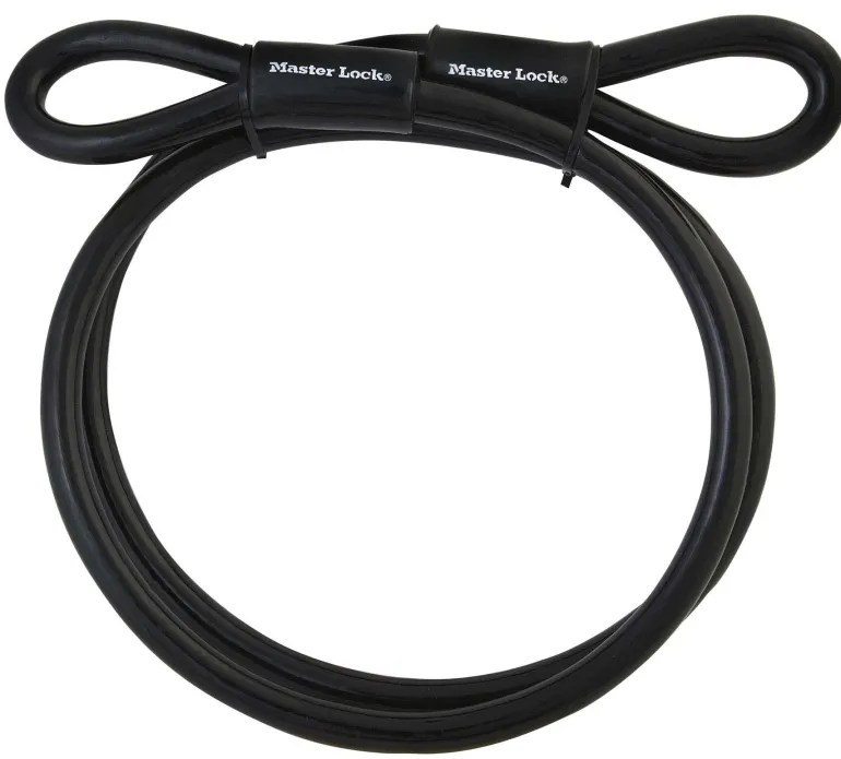 Serrure cable acier - noeuds 4,5 m