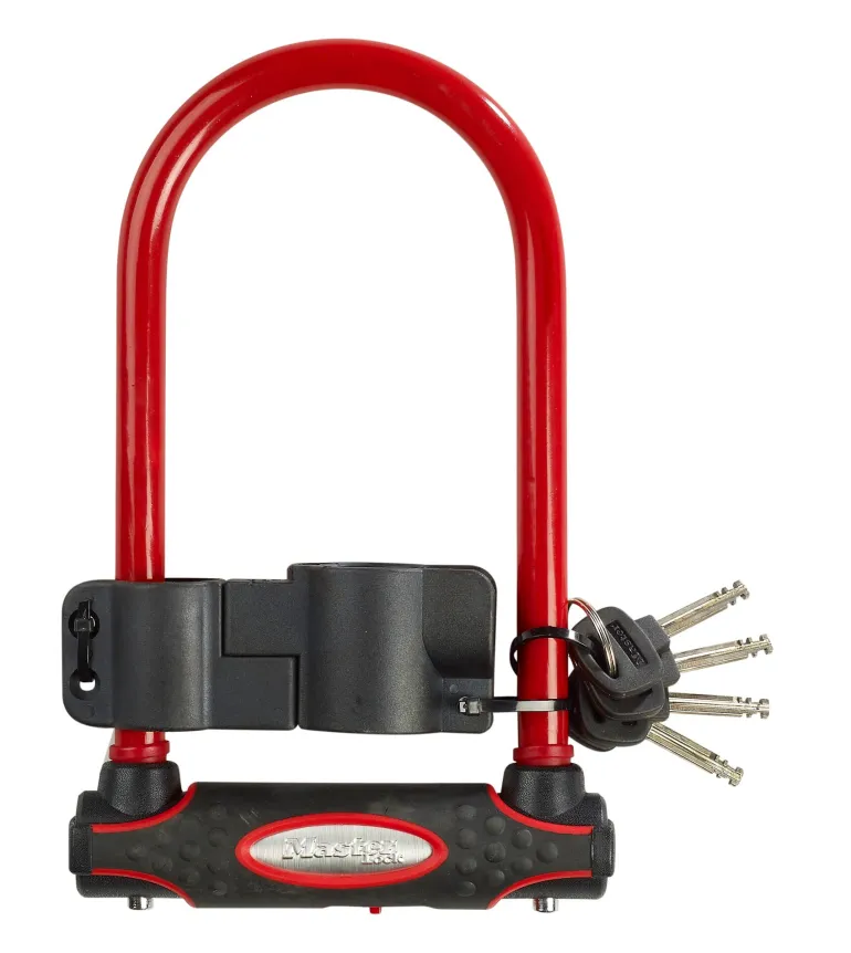 Serrure vélo u-bar avec 4 clés