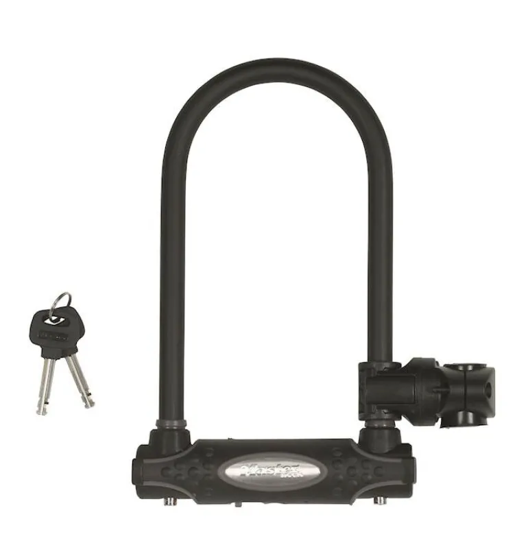 Serrure vélo u-bar avec 4 clés