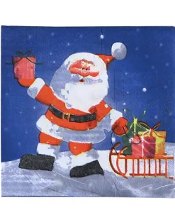 Serviettes Rudolphe 33X33 cm 20 Pcs