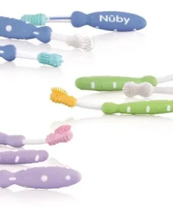Set brosse dents 3 pièces - à partir de 3 mois