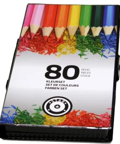 Set de couleurs 80 pièces