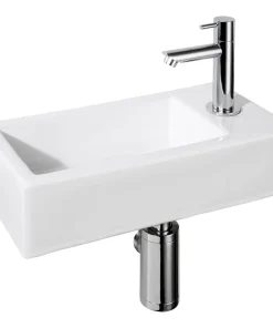 Set lave mains Helios blanc