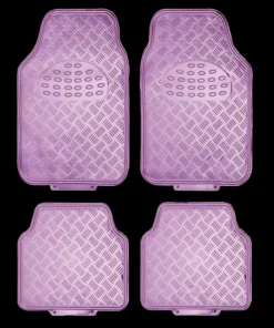 Set tapis en PVC rose