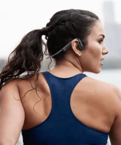 Shokz OpenMove Ecouteurs sport sans fil - Gris