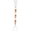 Silicon Attache sucette bois-rose