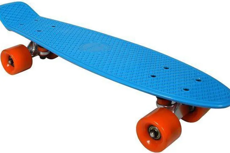 Skateboard Awaii 22" Bleu/Rouge