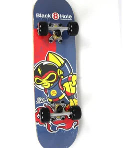 Skateboard 24" Monkey Black