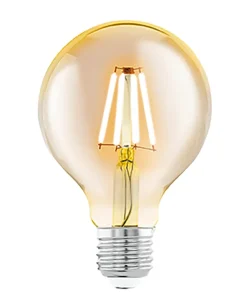 Source de lumière LED filament Ø 80 mm 4W