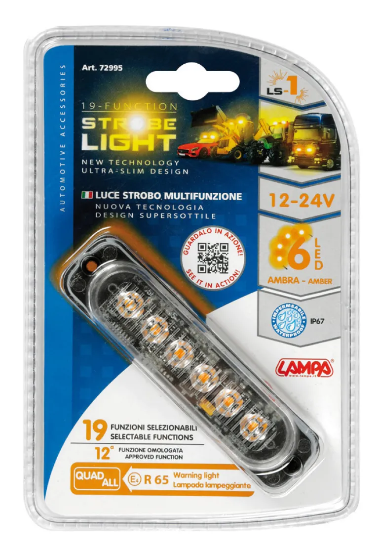 Stroboscope 6 Led 12/24V