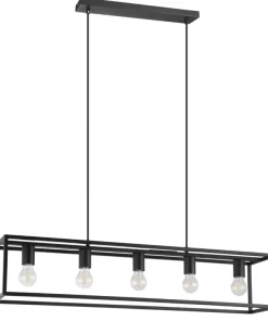 Suspension Eglo Blackcrown 5x E27