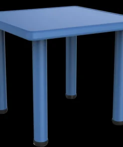 Table enfants 62x62x56 cm bleu