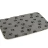 Tapis cage métal gris 89 x 60 cm