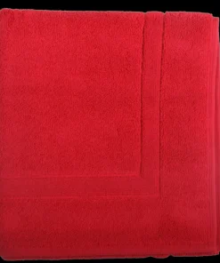 Tapis de bain 50 x 80 cm rouge
