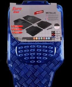Tapis voiture Metallic Bleu