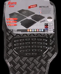Tapis voiture Metallic Chromé