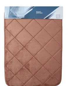 TAPISBAIN CARREAU TAUPE43X60CM