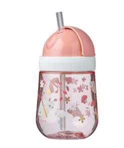 Tasse Paille 300Ml Flowers & Butterflies