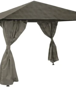 Tonnelle 3x 4m anthracite