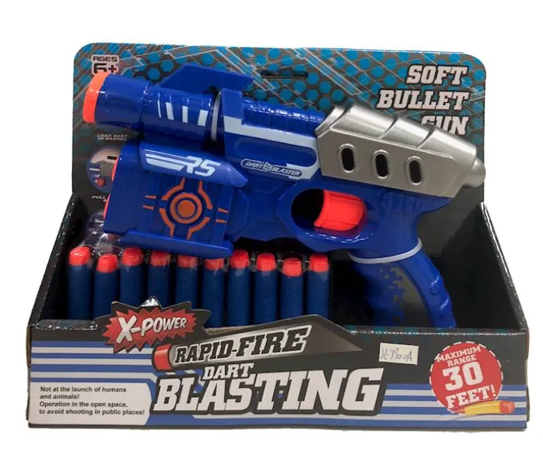 Top blaster darts + flèches
