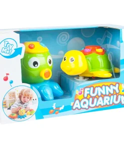 Tortue & Octopus amis de bain