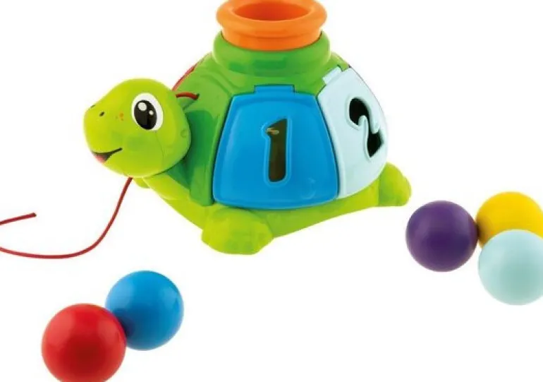 Tortue avec balles