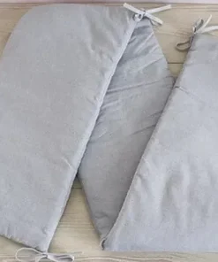 Tour de lit Chambray gris