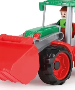 Tracteur Truxx 38x16,5 cm rouge/vert