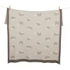 Tricot Couverture 80x100cm Herisson