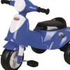 Trike scooter bleu