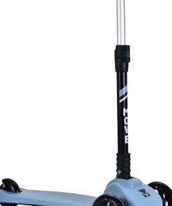 Tri-Scoot Pastel Blue Lights - Trottinette 3 roues - Roues lumineuses - Pliable - Bleu