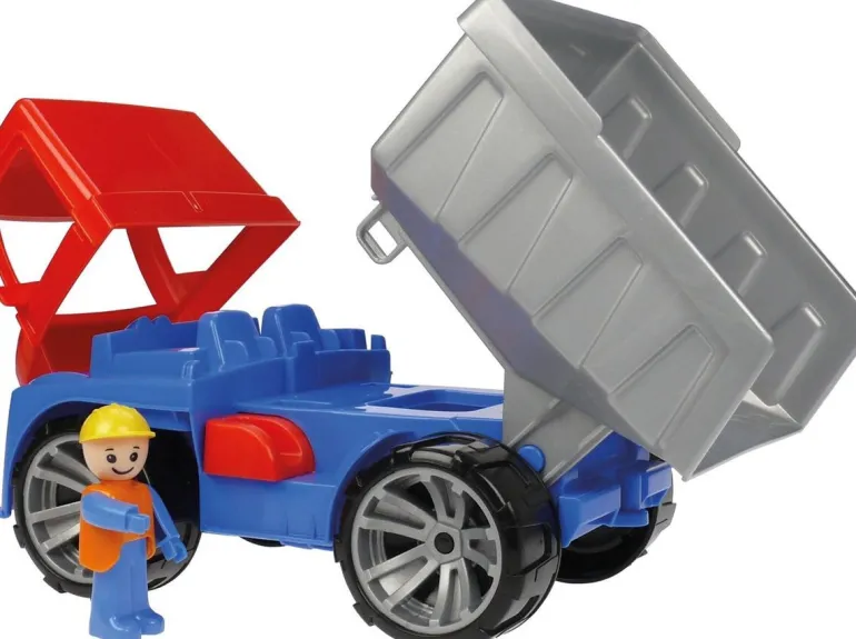 Truxx Dumpertruck 37,6x21,4 cm rouge/bleu