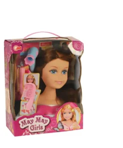 Tête coiffure brun