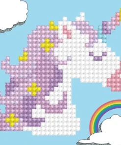 Unicorn In Frame Diamond Dotz