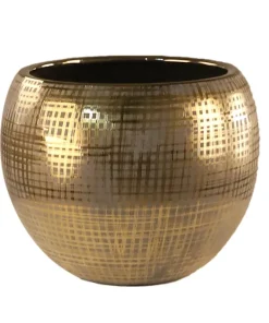 Vase Sandor Gold 29,3x29,3x24 cm