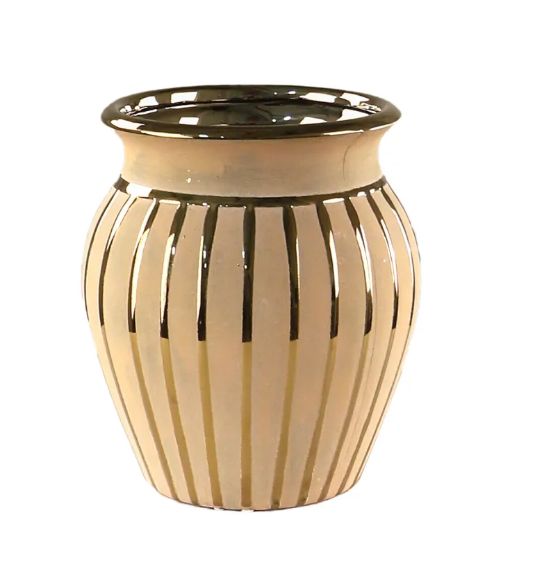 Vase Tyrion Gold 19,5x19,5x22 cm
