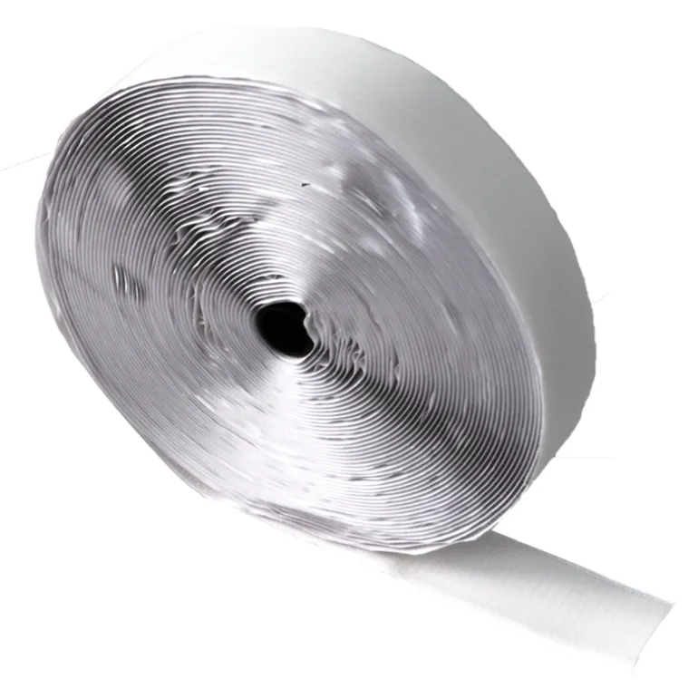 velcro adhésif 25m 50 mm hock blanc