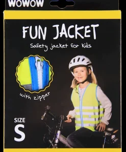 Veste fluo avec fermeture à glissière 5 - 7 ans