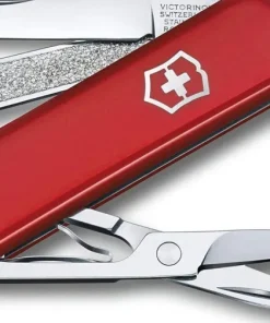 Victorinox Multitool Couteau de poche - 7 fonctions - Rouge