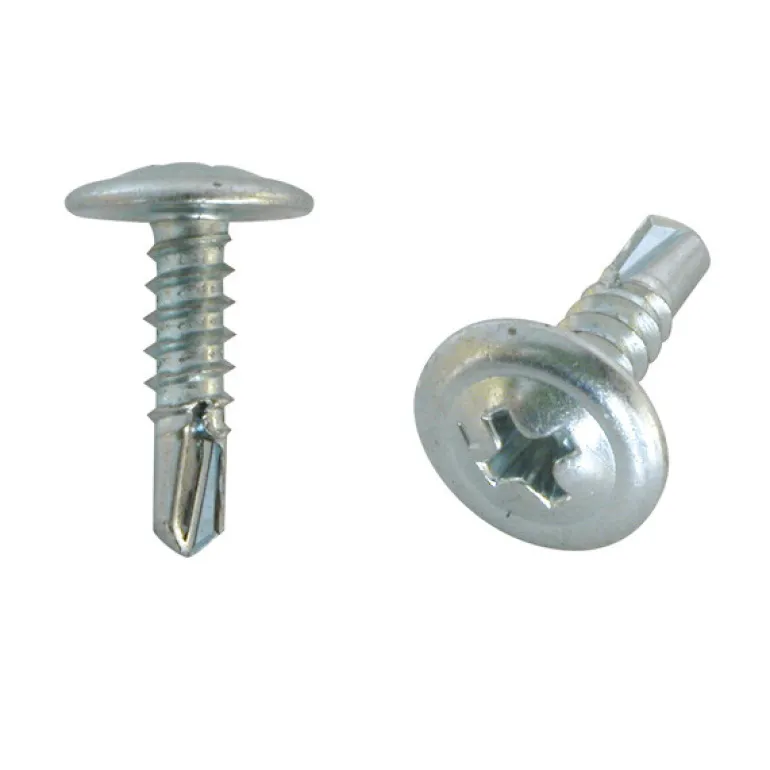 Vis autotaradeuse argent Ø4 mm 100 pièces