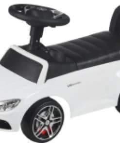 Voiture de promenade de Mercedes blanc