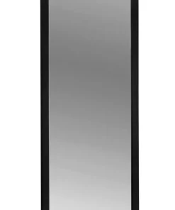 Wenko Arcadia Miroir de porte 120x30 cm - Noir