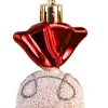 4x ornement noël bonbons