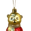 3x ornement noël ours